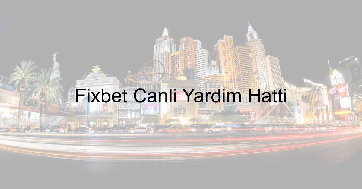 Fixbet Canlı