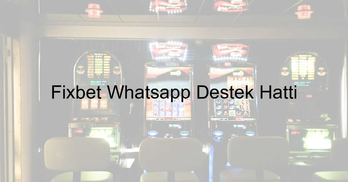 Fixbet Whatsapp